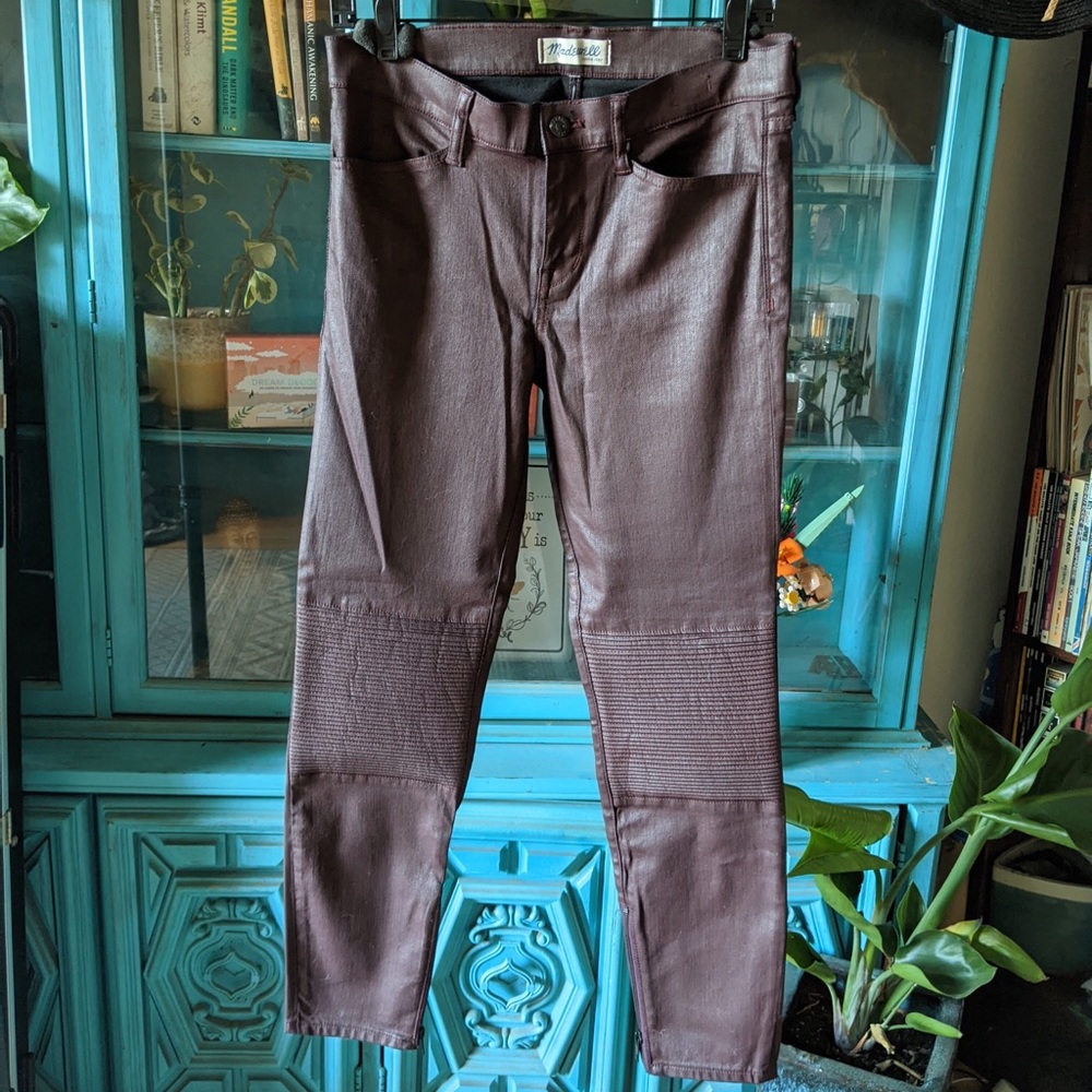 Madewell moto pant NWT